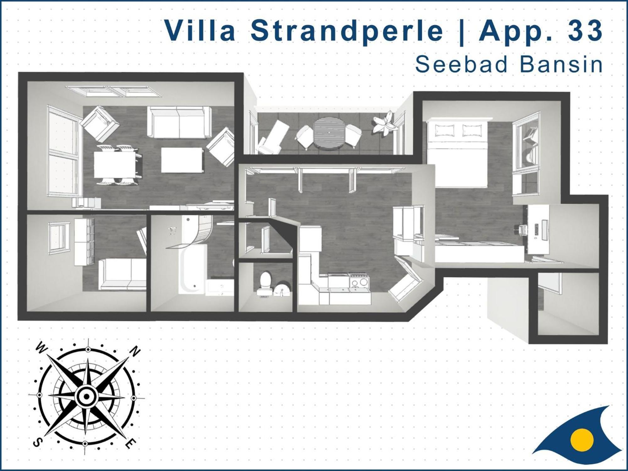 Villa Strandperle Whg 33 Heringsdorf  Eksteriør billede