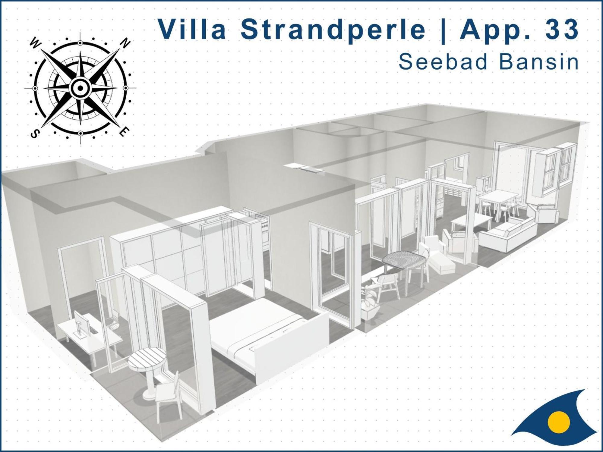Villa Strandperle Whg 33 Heringsdorf  Eksteriør billede